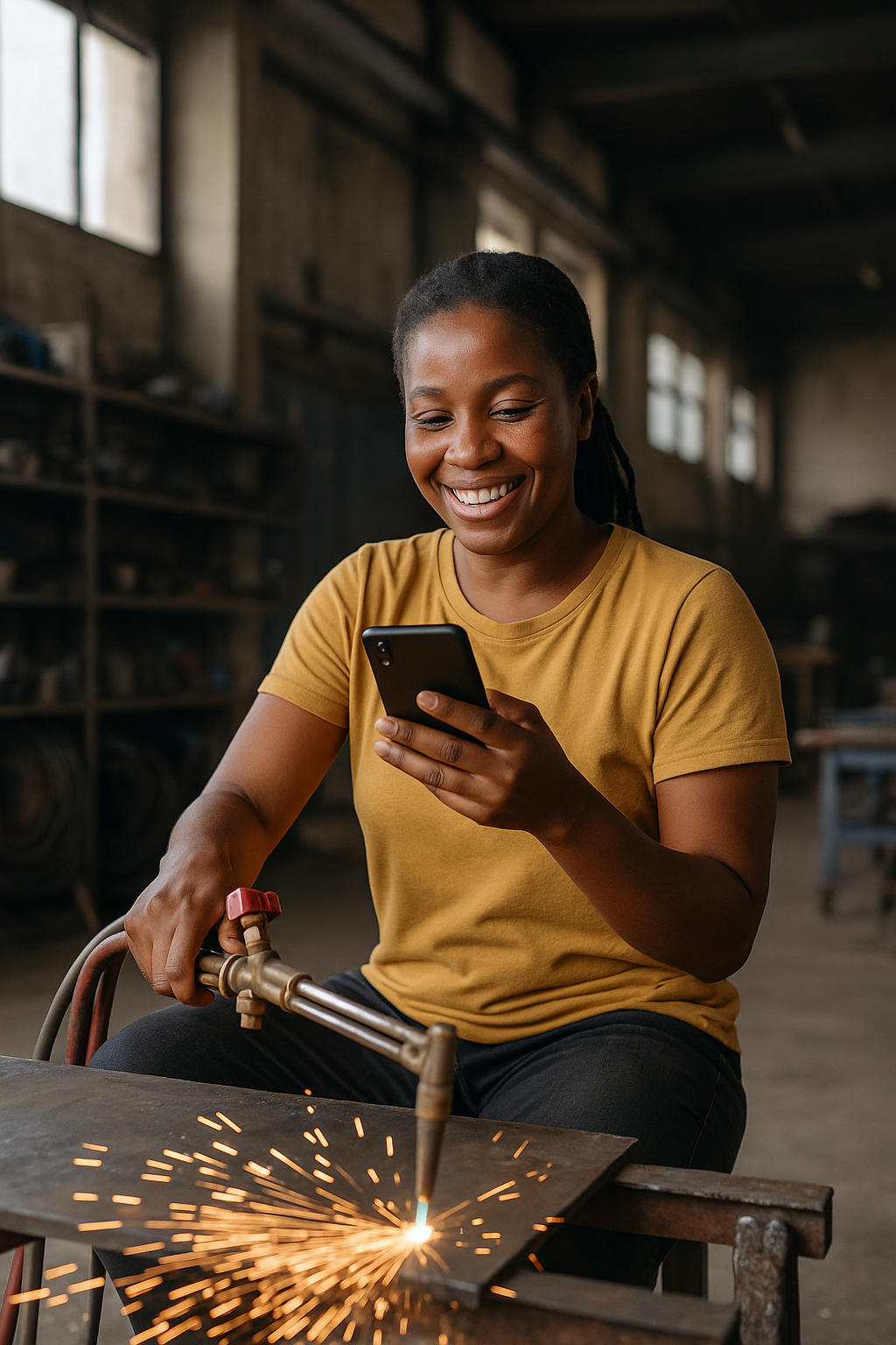 Cowry business loan client expanding operations